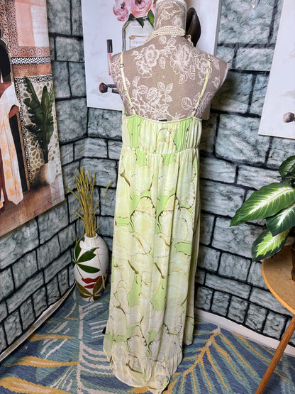 Wild Fable Green Dress Women sz Large