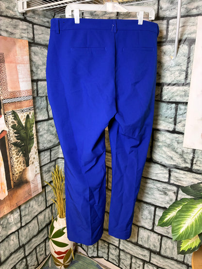 Liver Pool Blue Casual Pants Women sz 14