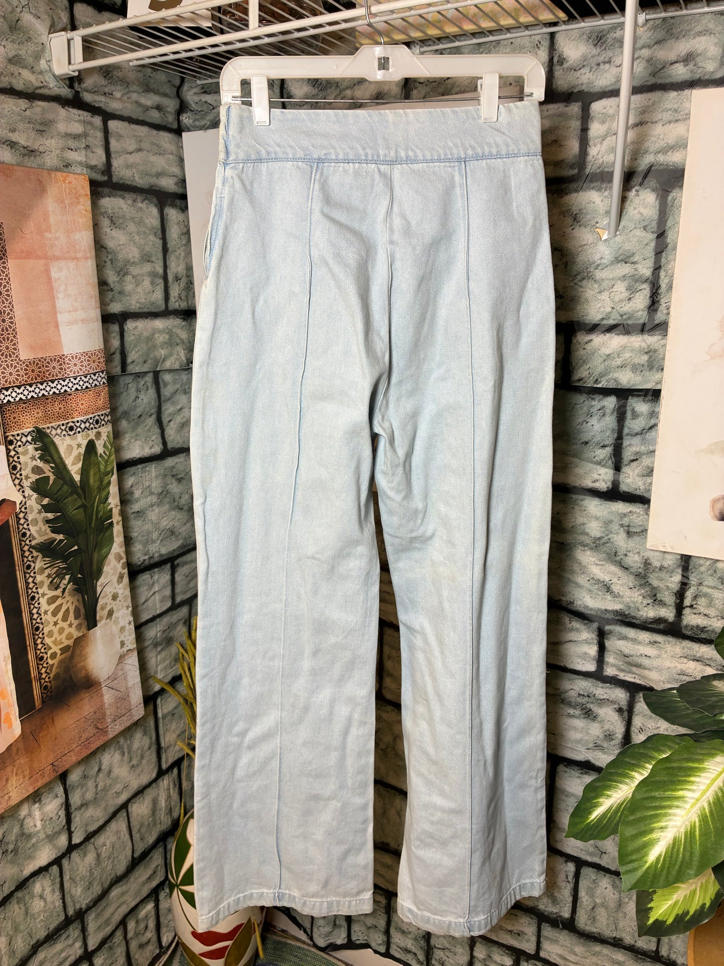 Twelve Blue Denim Pants Women sz Medium