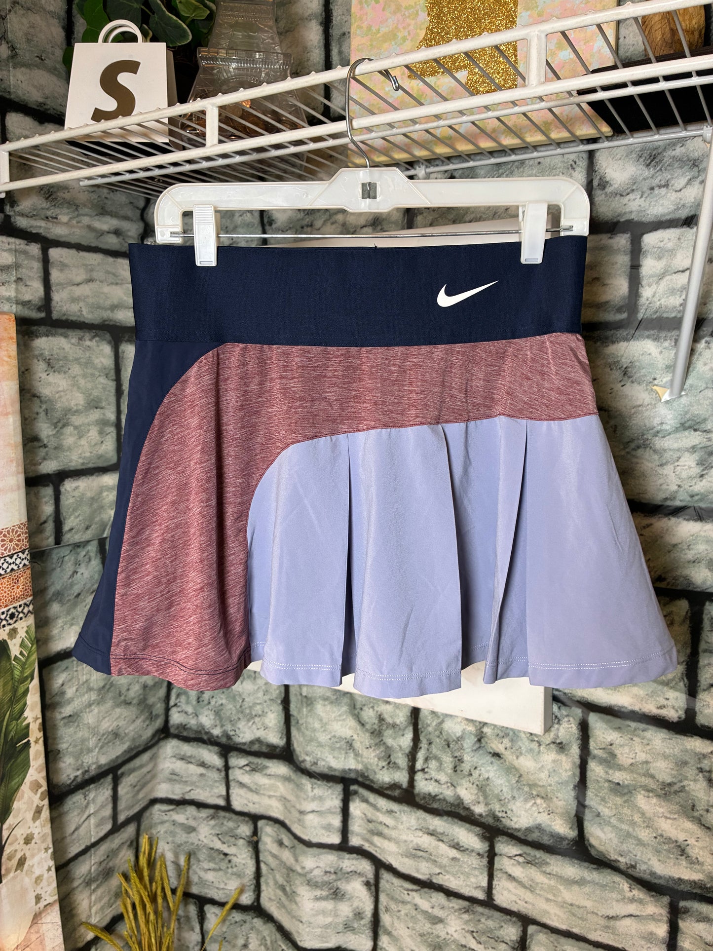 Nike Blue Purple Skort Women sz Large