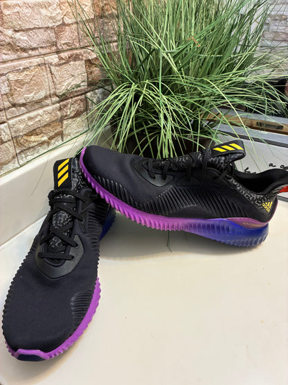Adidas Black Purple Men sz 11.5