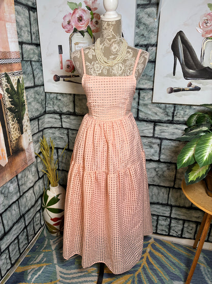 Peach Dress Women sz Medium / Large
