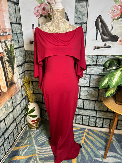 Burgundy Dress Women sz Large