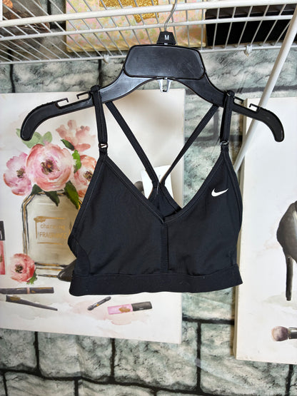 Nike Black Sports Bra Women sz XS