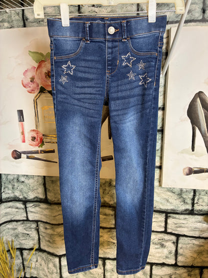 Wonder Nation Blue Denim Pants Girls sz 7/8