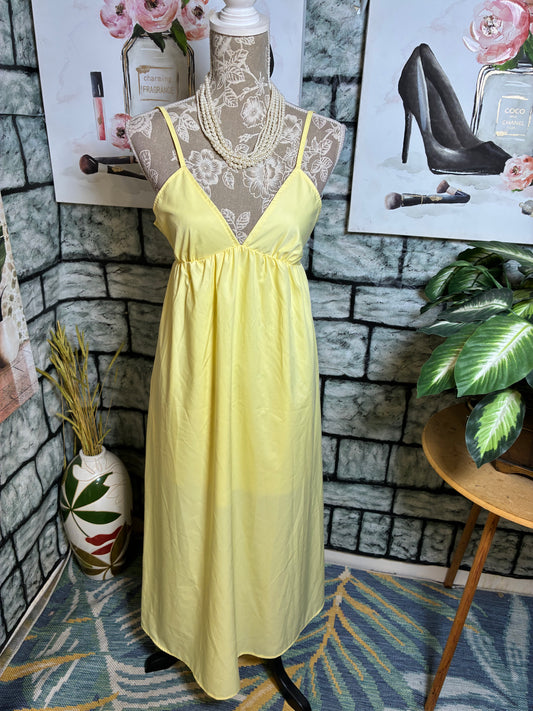 Yellow Dress Women sz Small
