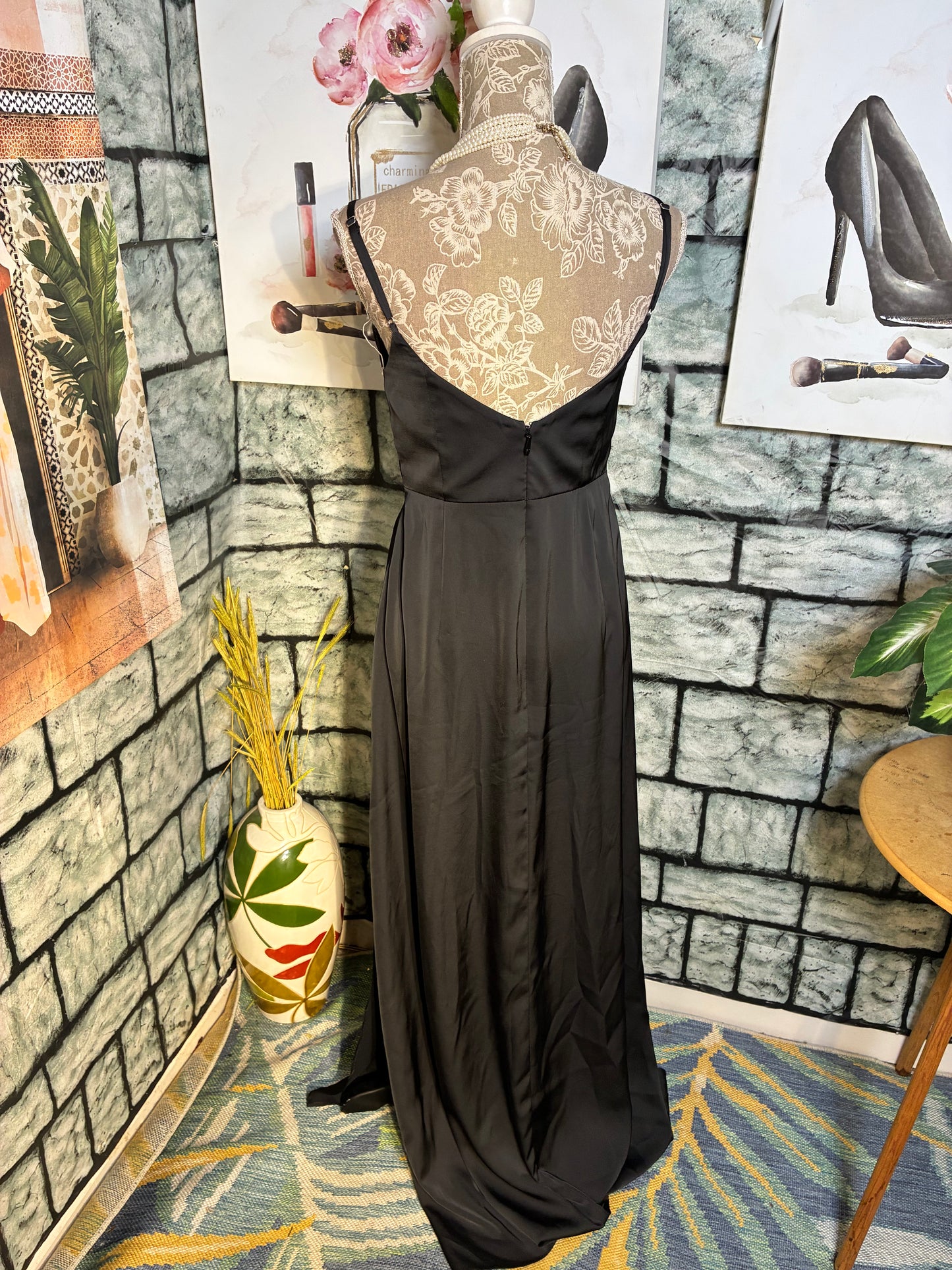 Azaie Black Dress Women sz 10