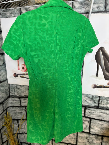 Shein Green Romper Women sz Small