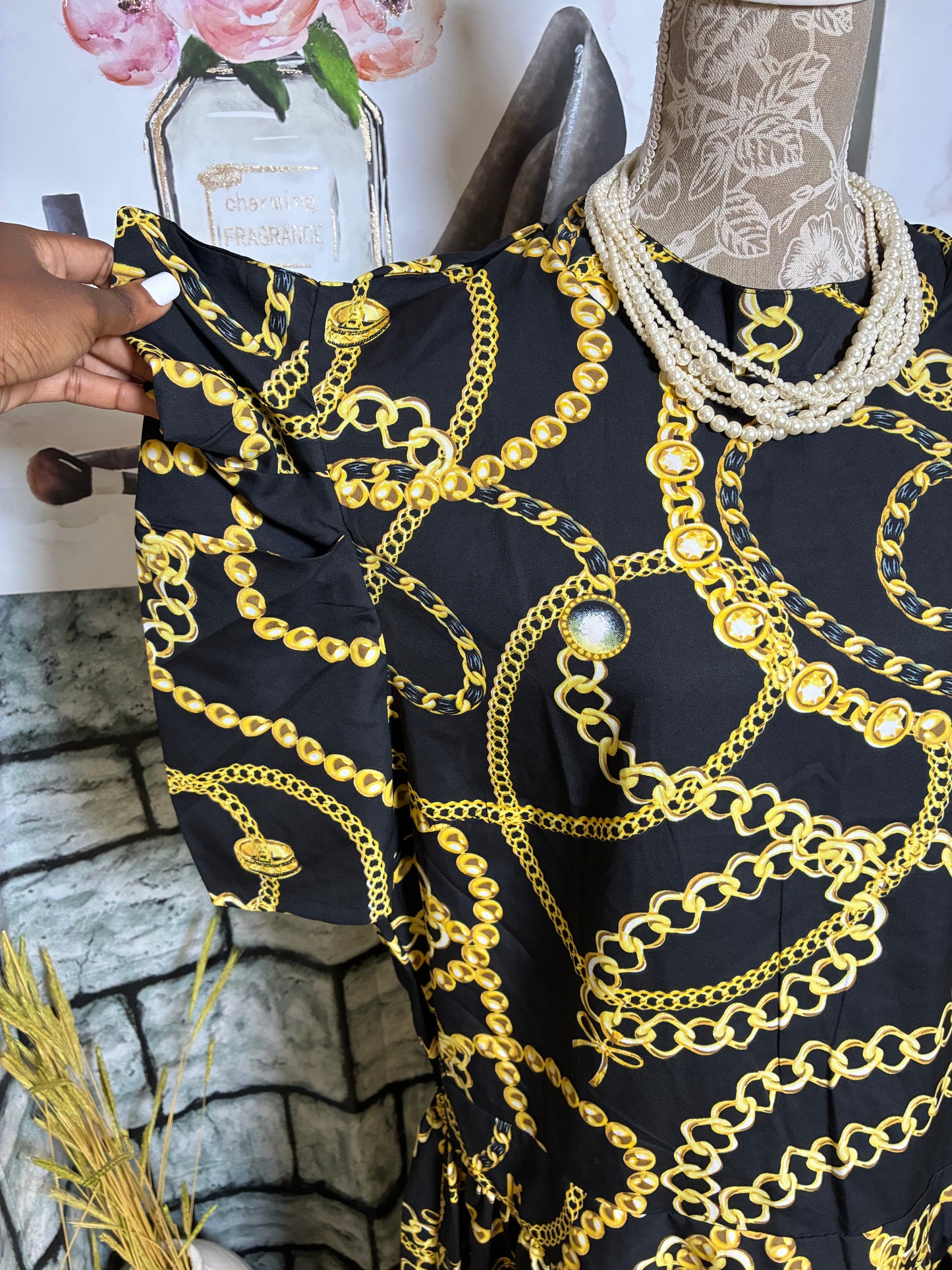 NEW Girl Soul Black Yellow Blouse Women sz 2XL