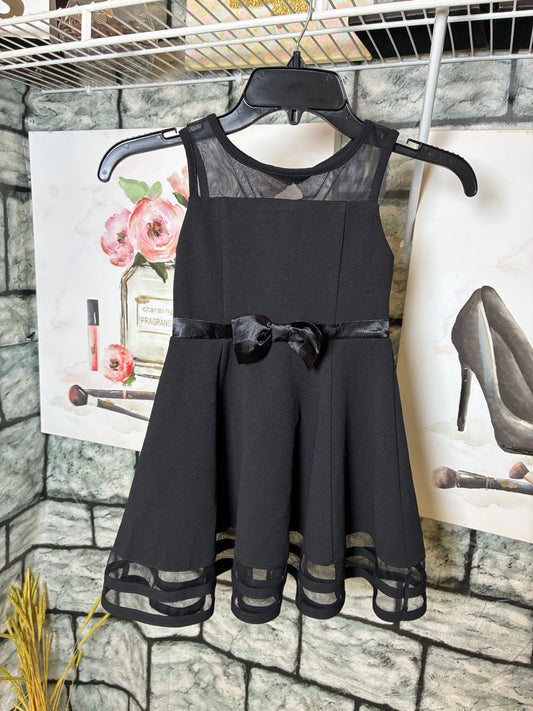 Calvin Klein Black Dress Girls sz 5