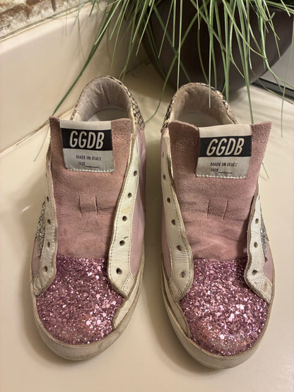 Golden Goose Purple Off White Sneakers Women sz 35 = sz 5