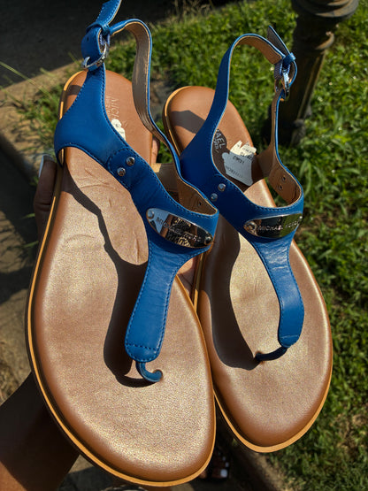 Michael Kors Blue Sandals Women sz 10