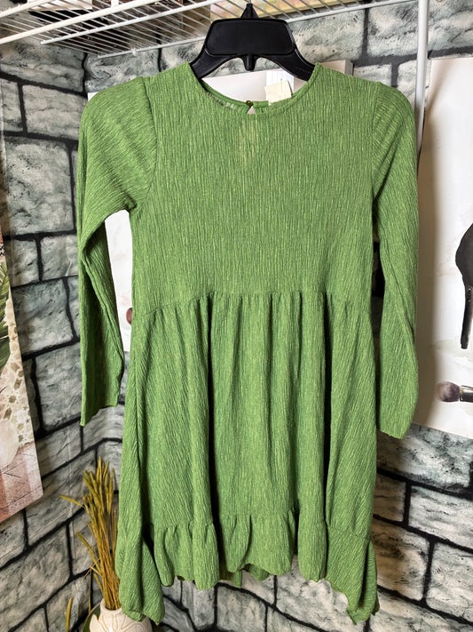 Zara Green Dress Girls sz 10