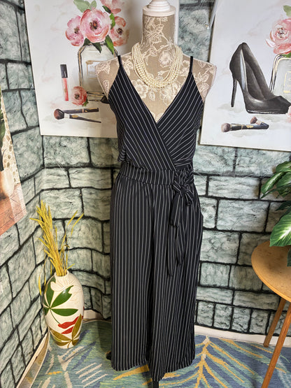 Kaileigh Black White Jumpsuit Women sz Medium