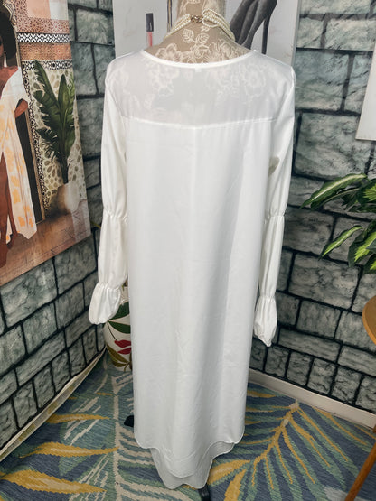 White Blouse Women sz Medium