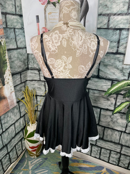 Avidlove Black Lingerie Gown Women sz Medium
