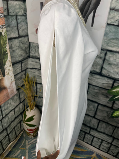 White Jumpsuit Women sz Medium