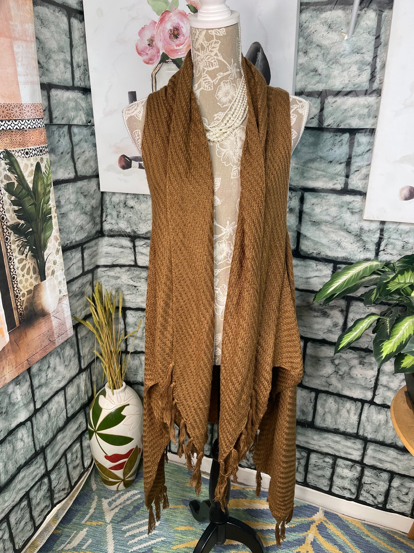 Cato Brown Cardigan Women sz Medium