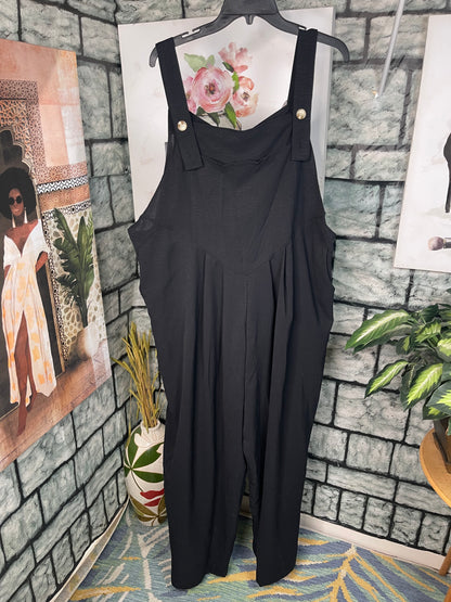 Shein Black Jumpsuit Women sz 3XL