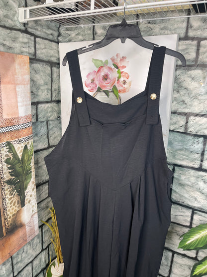 Shein Black Jumpsuit Women sz 3XL