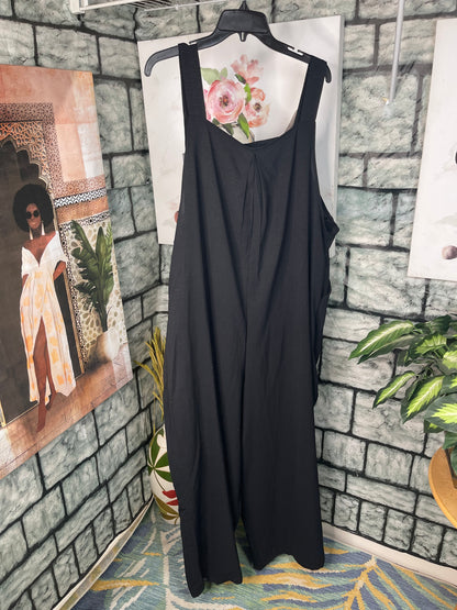 Shein Black Jumpsuit Women sz 3XL
