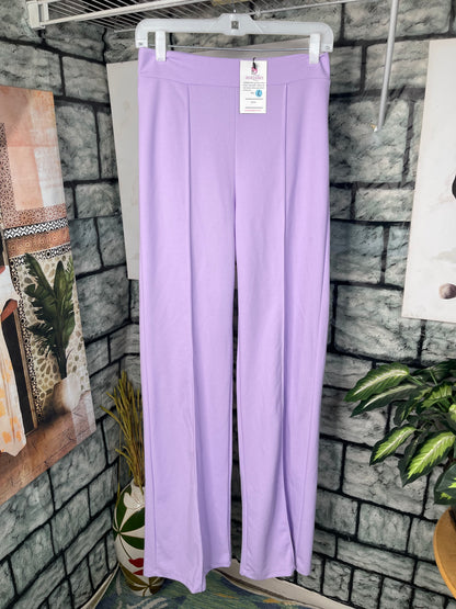 NEW Canvas Purple Pants Women sz Large