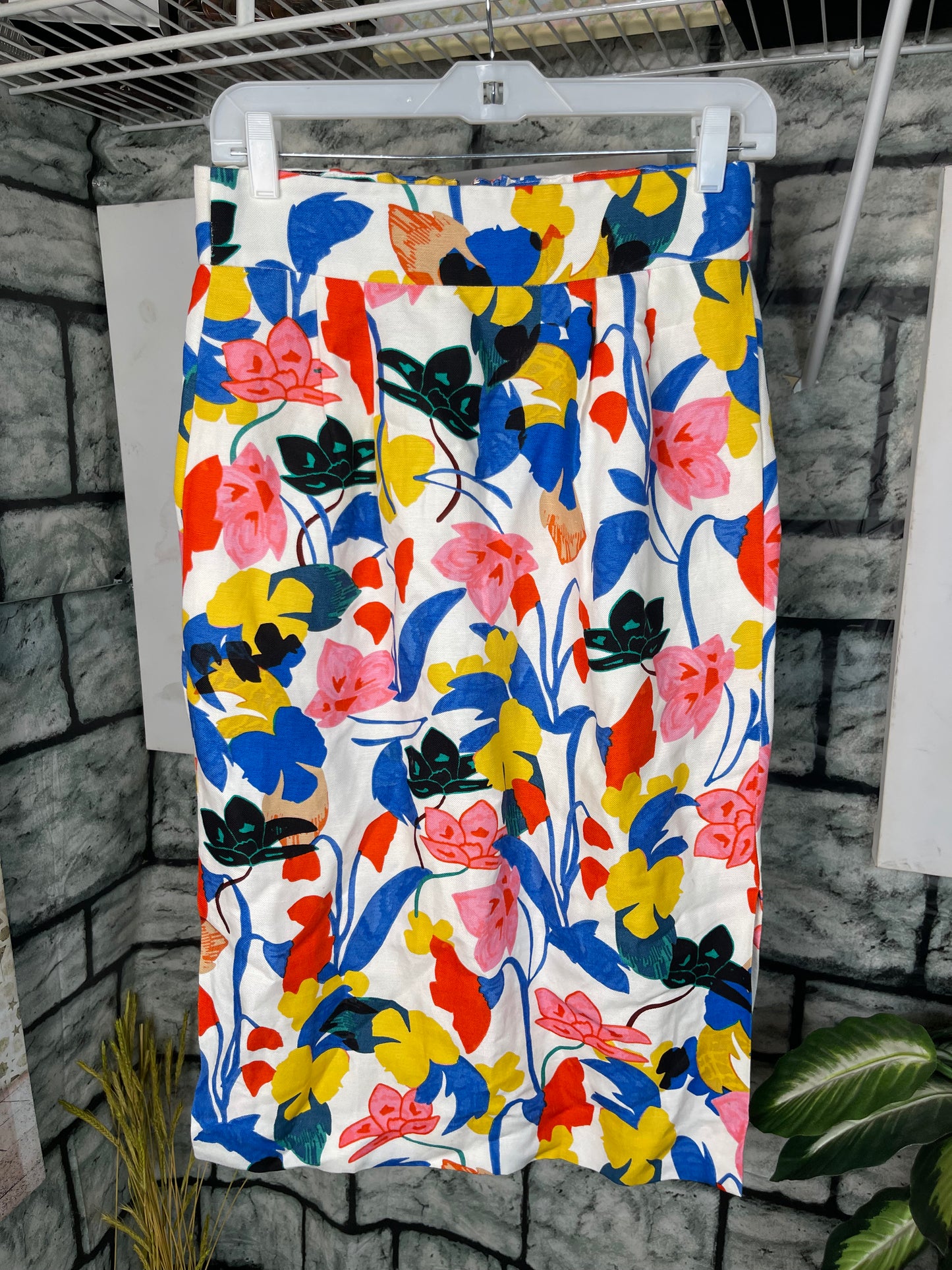 J Crew Colorful Casual Skirt Women sz 6