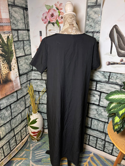 Black Blouse Women sz XL