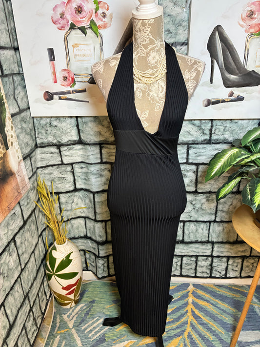 BlushMark Black Dress Women sz Medium