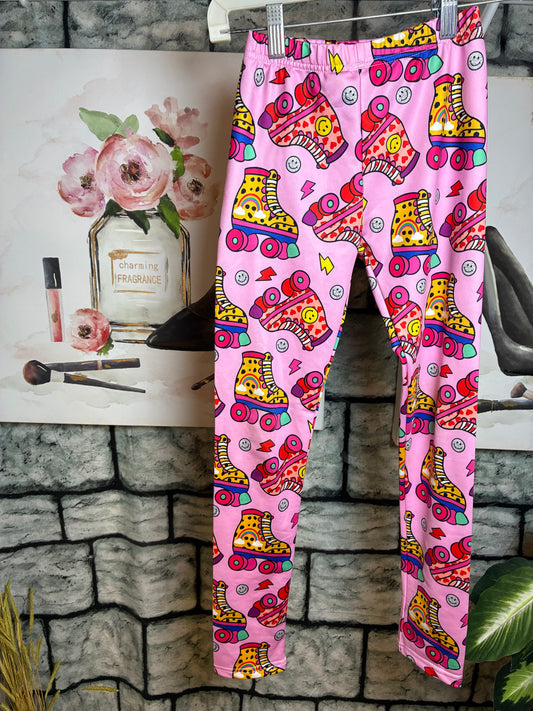 Lola Pink Skate Tights Women sz 10