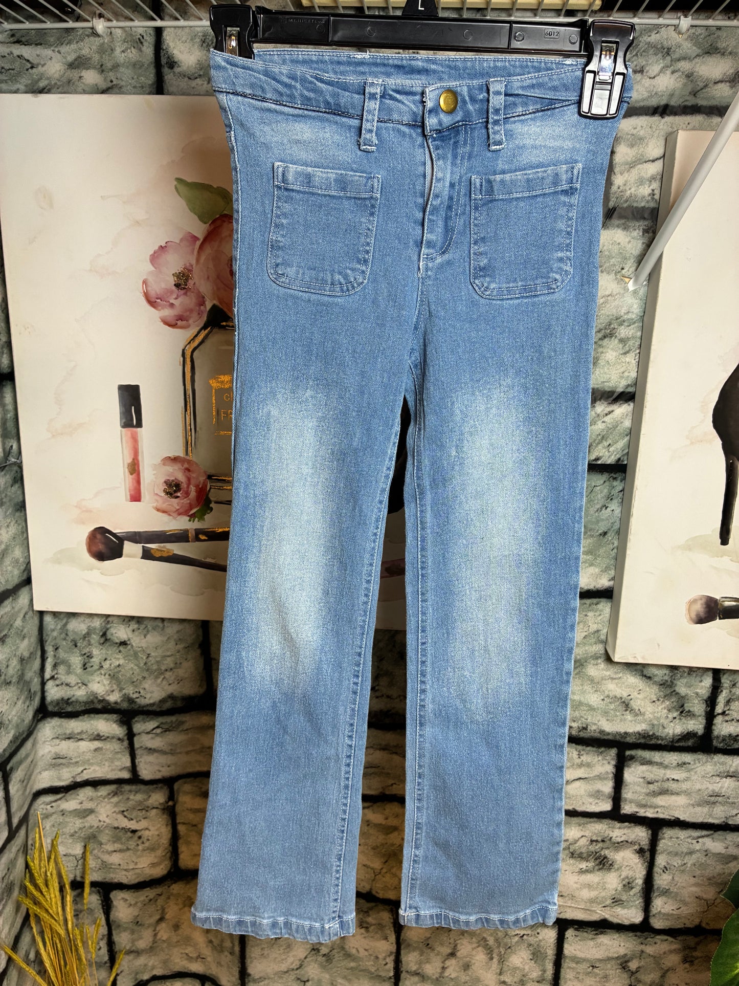 Vignette Blue Denim Jeans Girls sz 8