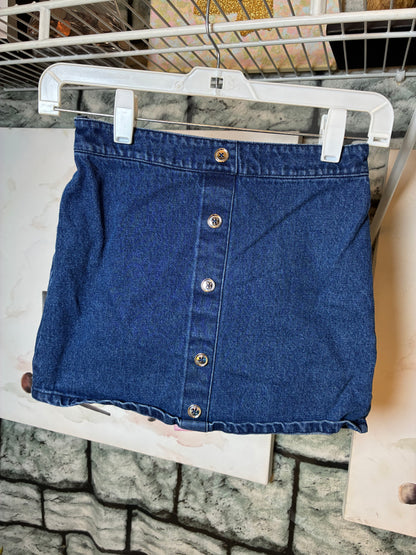Blue Denim Skirt Girls sz 8
