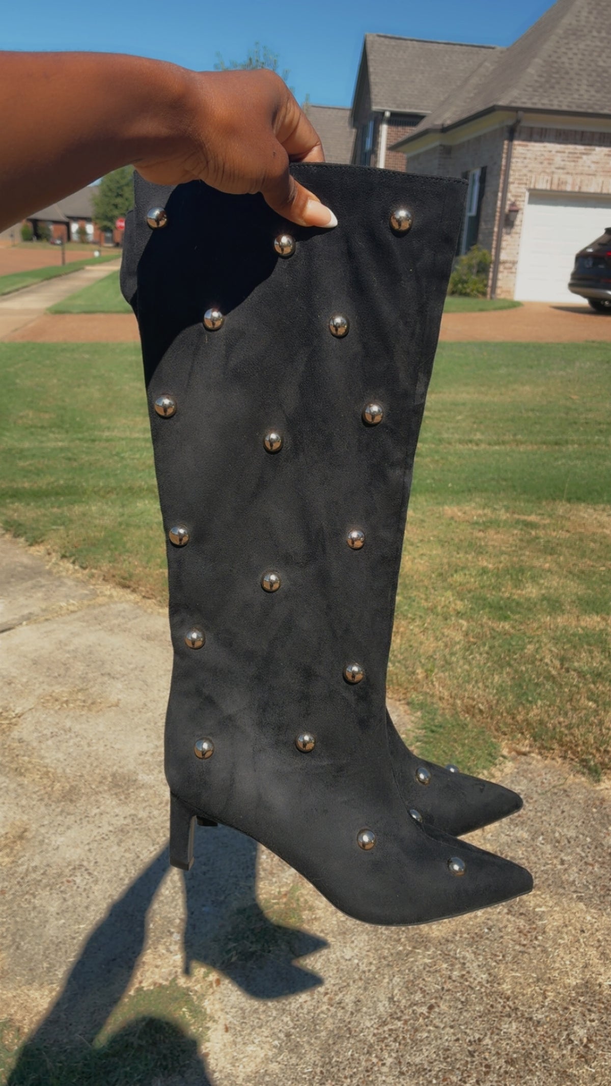 NEW A New Day Black Tall Heels Women sz 8