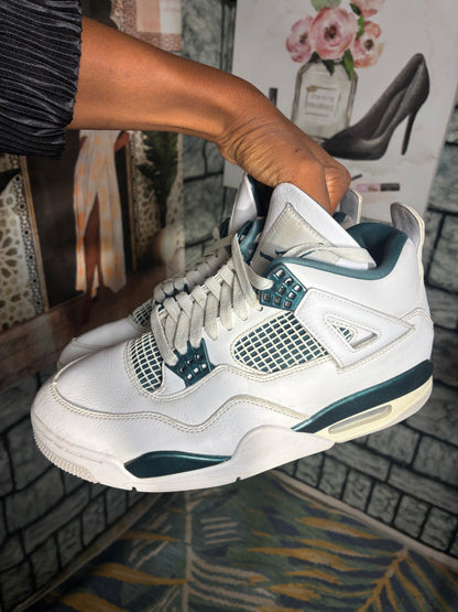 Air Jordan White Green Men sz 8