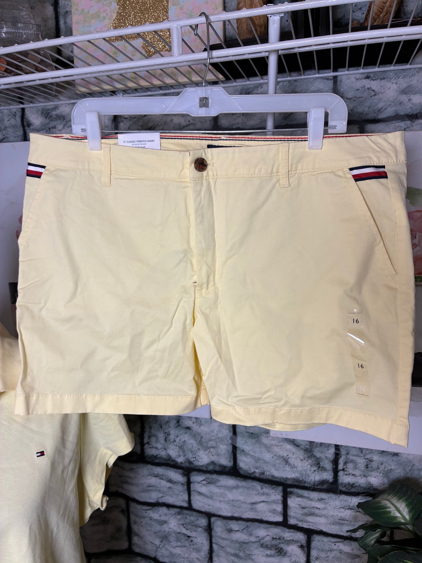 NEW Tommy Hilfiger Yellow Set Women sz 16