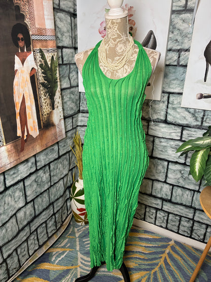 Shein Green Dress Women sz Medium