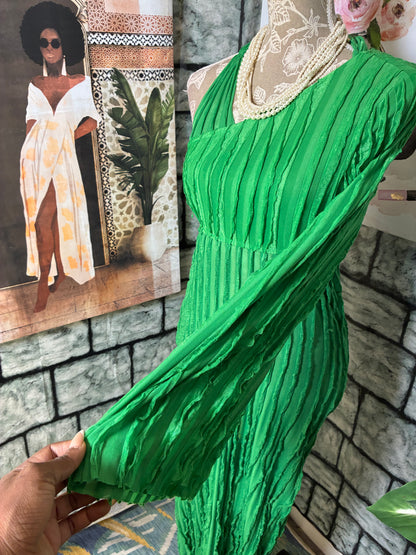 Shein Green Dress Women sz Medium