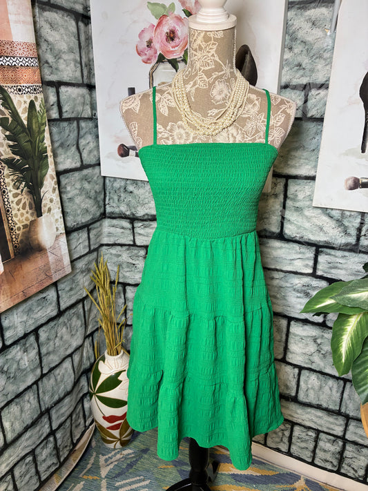 Shein Green Dress Women sz XS