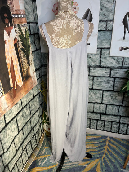 Gray Jumpsuit Women sz 2XL